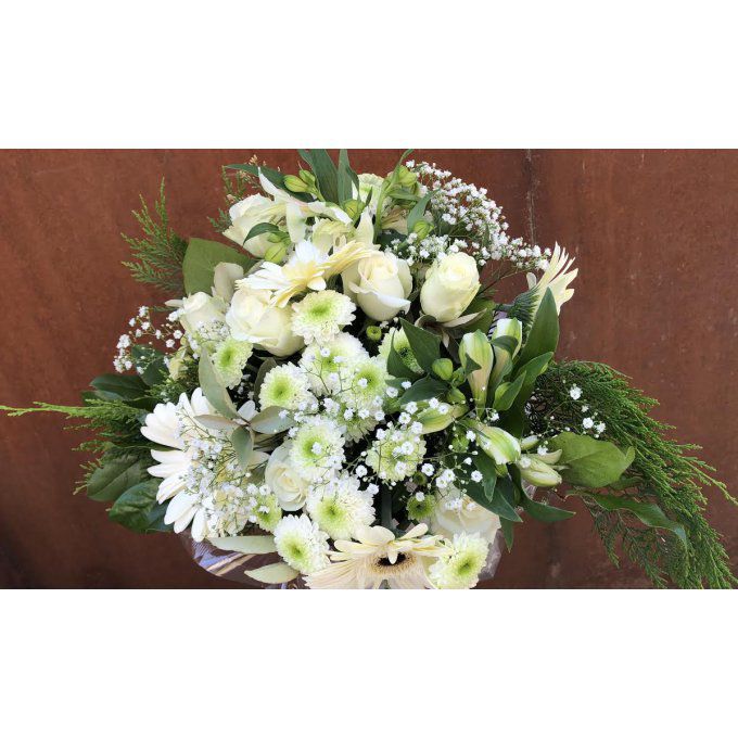 Bouquet cérémonie blanche 