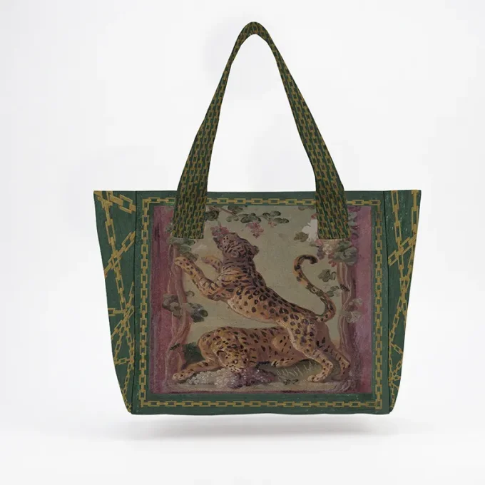 Grand sac cabas Voglio Bene Festin 42 x 45 x 20 cm