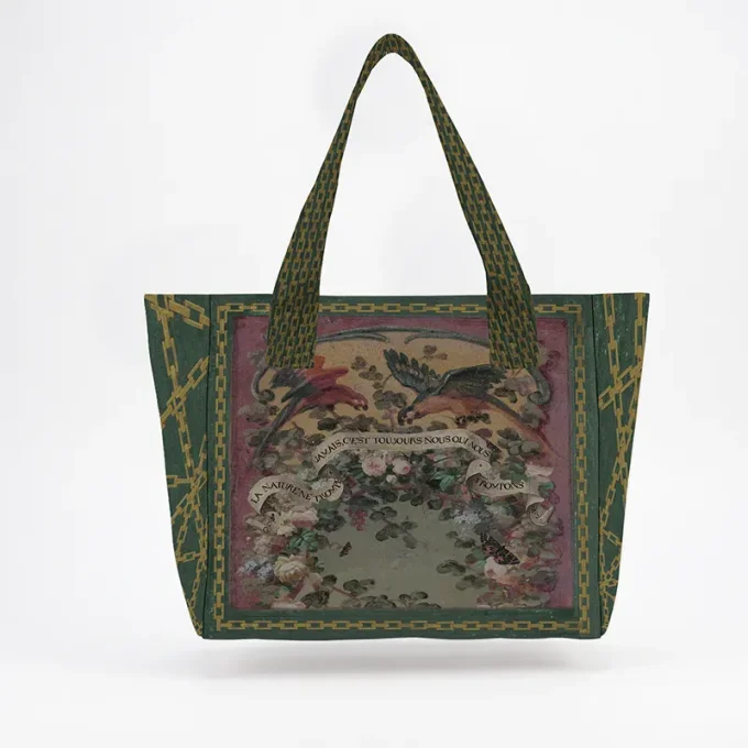 Grand sac cabas Voglio Bene Festin 42 x 45 x 20 cm
