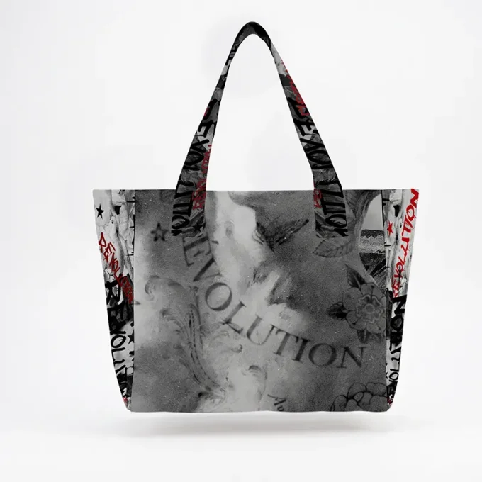 Grand sac cabas Voglio Bene Liberté 42 x 45 x 20 cm 