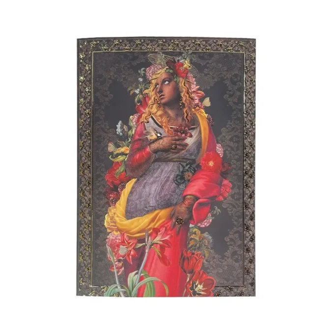 CARTE DE VOEUX  VIERGE NOIRE - VOGLIO BENE 