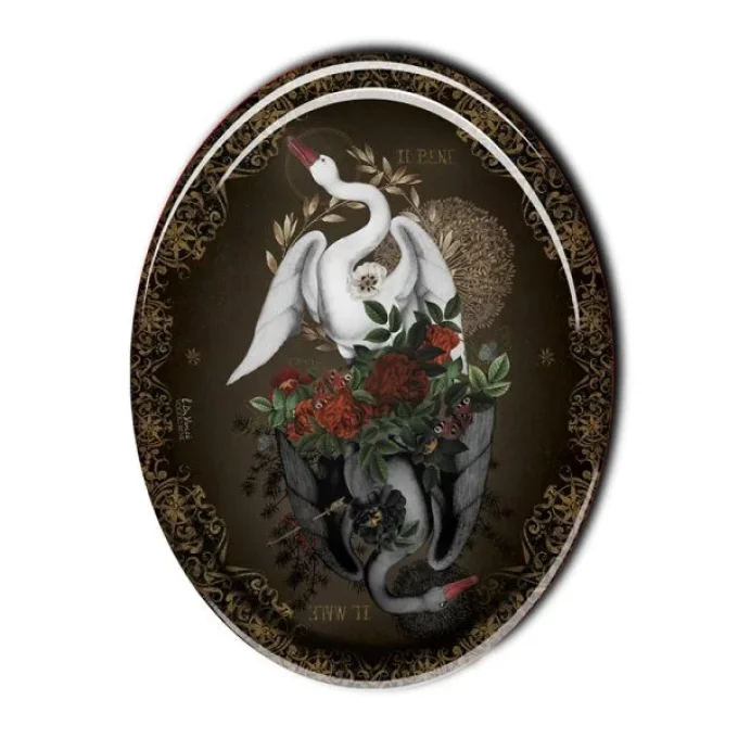 PLATEAU "IL BENE, IL MALE" 33*25 - VOGLIOBENE