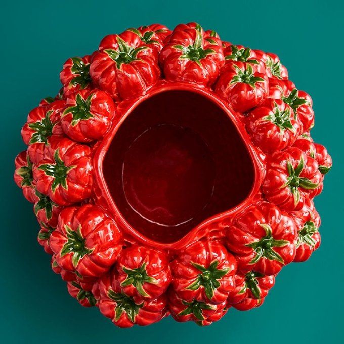VASE TOMATE ROUGE - WERNS DECO