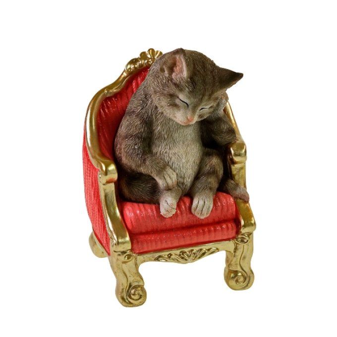 CHAT SUR FAUTEUIL - WERNS DECO