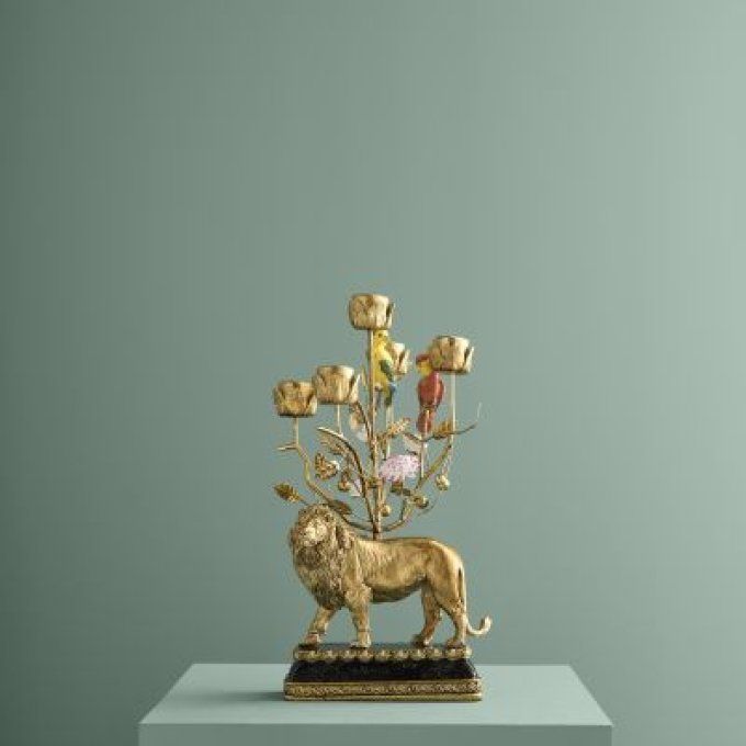 BOUGEOIR LION - WERNS DECO