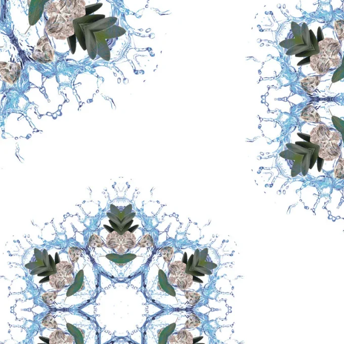 Recharge AQUA CELESTE  500ml - Lampe Berger 