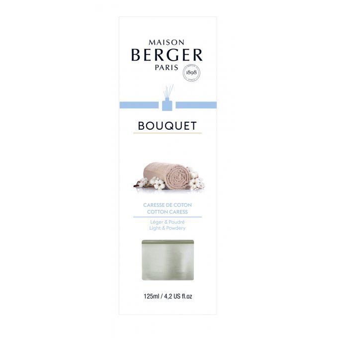 BOUQUET PARFUMÉ CUBE CARESSE DE COTON - PARFUM BERGER