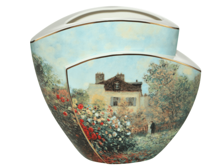 Vase  "La Maison de l'Artiste" de Claude MONET - GOEBEL 