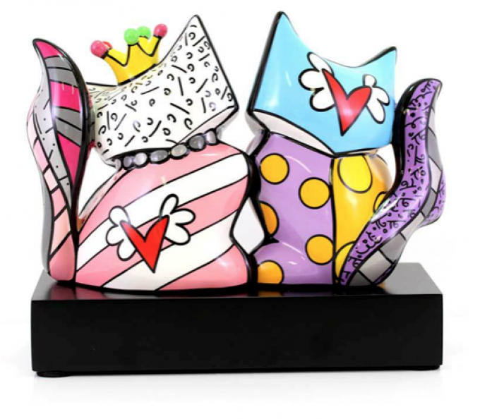 SCULPTURE SOUL MATES - ROMERO BRITTO 