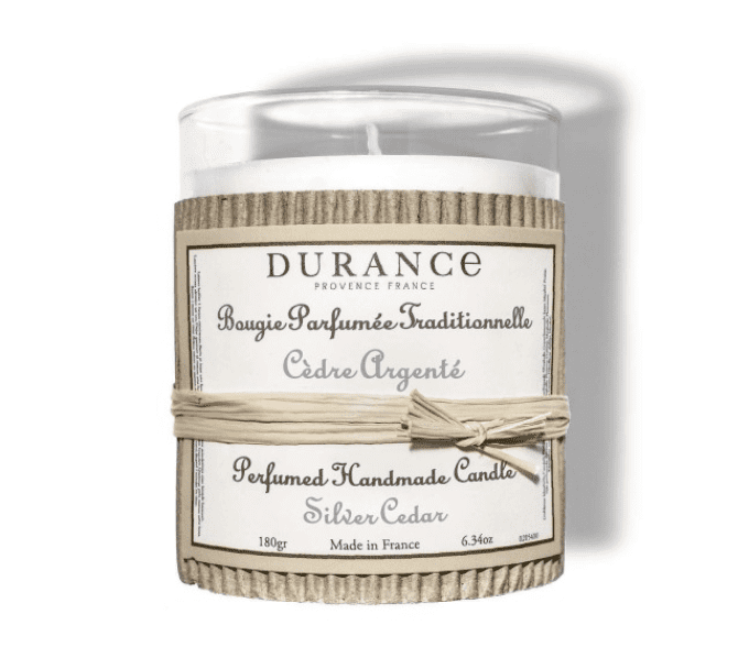 Bougie Parfumée Cèdre Argenté - DURANCE