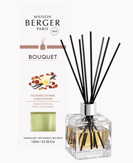 BOUQUET PARFUMÉ POUSSIERE D'AMBRE - PARFUM BERGER 