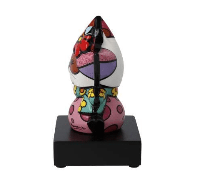 SCULPTURE CHAT "FLOWING" - ROMERO BRITTO