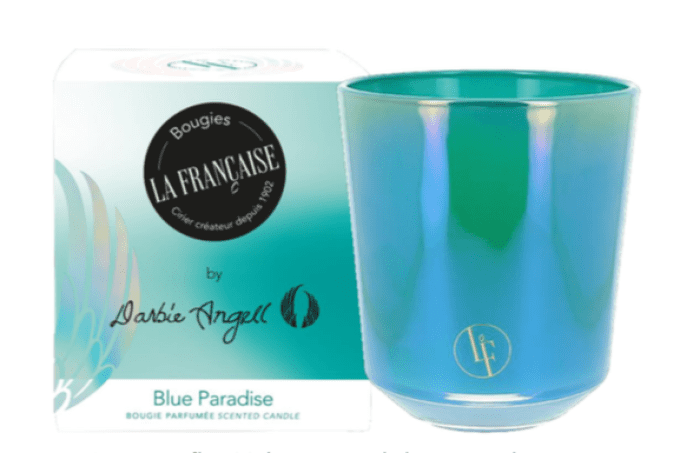 Bougie parfumée "Feel Good" by Darbie Angell - Bleu Paradis