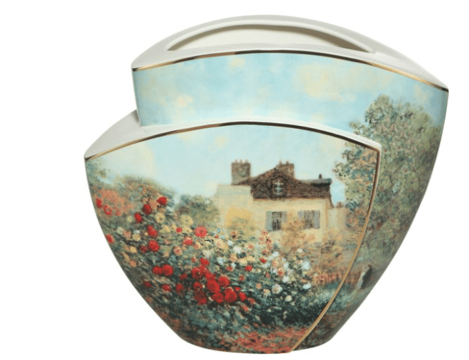 Vase  "La Maison de l'Artiste" de Claude MONET - GOEBEL 