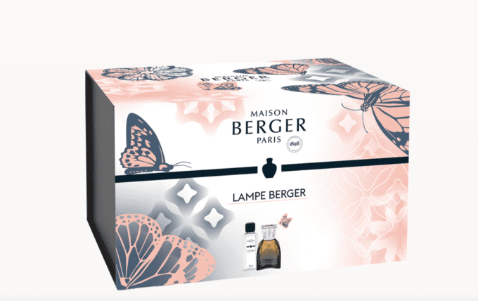 COFFRET LAMPE BERGER LILLY - FLEUR D'ORANGER