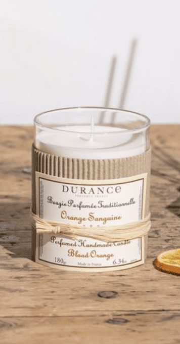 Bougie Parfumée Orange Sanguine - DURANCE 