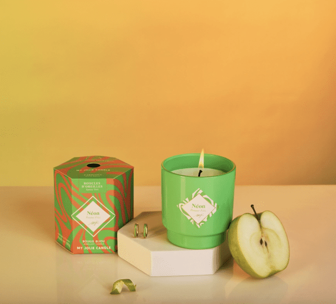 Bougie Bijou Pomme Fizz - MY JOLIE CANDLE