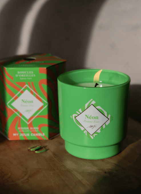 Bougie Bijou Pomme Fizz - MY JOLIE CANDLE