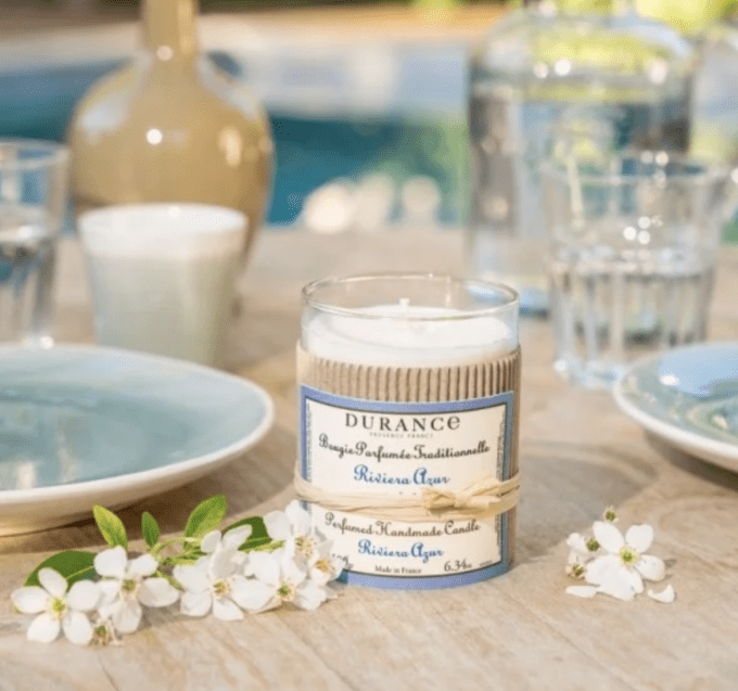 Bougie Parfumée Riviera Azur - DURANCE  