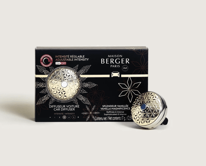 DIFFUSEUR VOITURE BERGER POMELIS - SPLENDEUR VANILLÉE