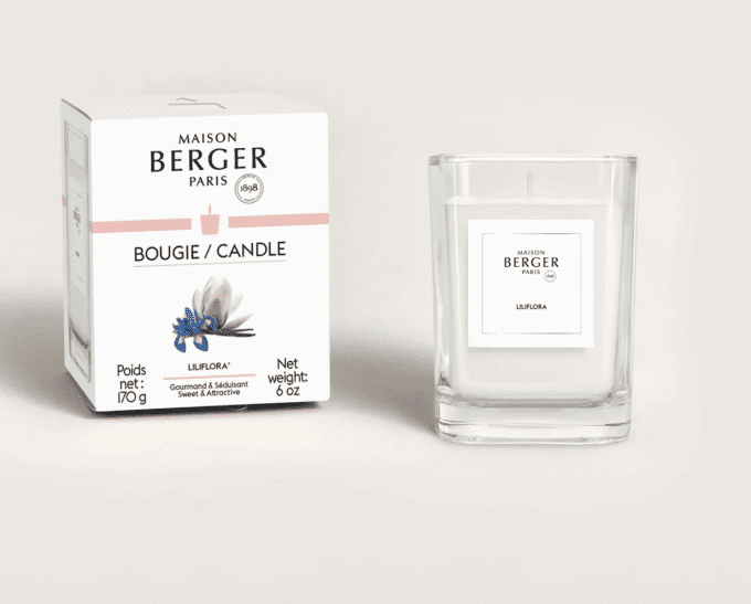 BOUGIE LILIFLORA 170 g - MAISON BERGER
