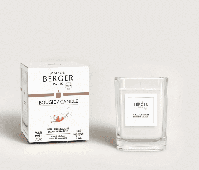 BOUGIE PETILLANCE EXQUISE 170 g - MAISON BERGER