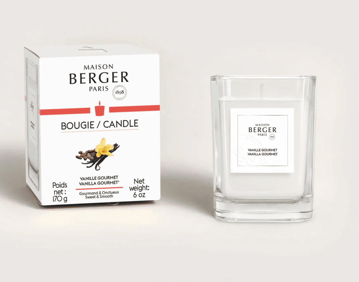 BOUGIE VANILLE GOURMET 170 g - MAISON BERGER