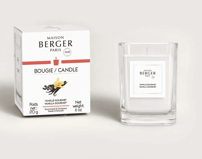 BOUGIE VANILLE GOURMET 170 g - MAISON BERGER