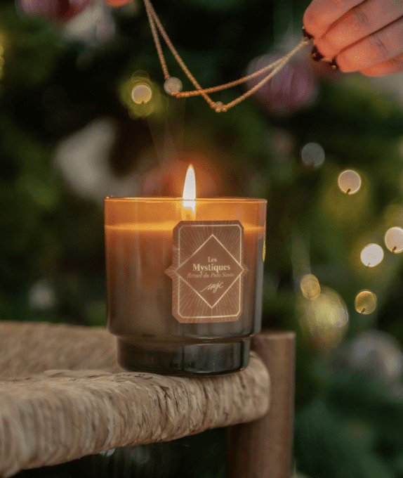 Bougies bijoux Les Mystiques "ENCENS' - MJC 