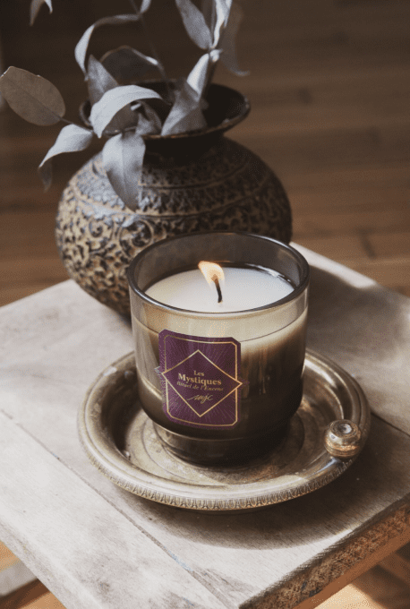 Bougies bijoux Les Mystiques "ENCENS' - MJC 
