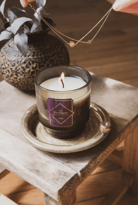 Bougies bijoux Les Mystiques "ENCENS' - MJC 