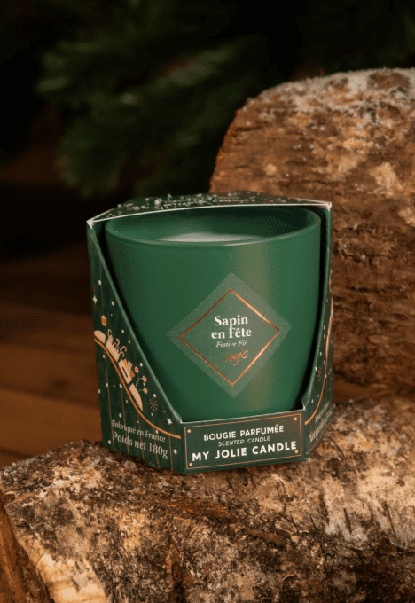 BOUGIE SAPIN EN FÊTE - MY JOLIE CANDLE 