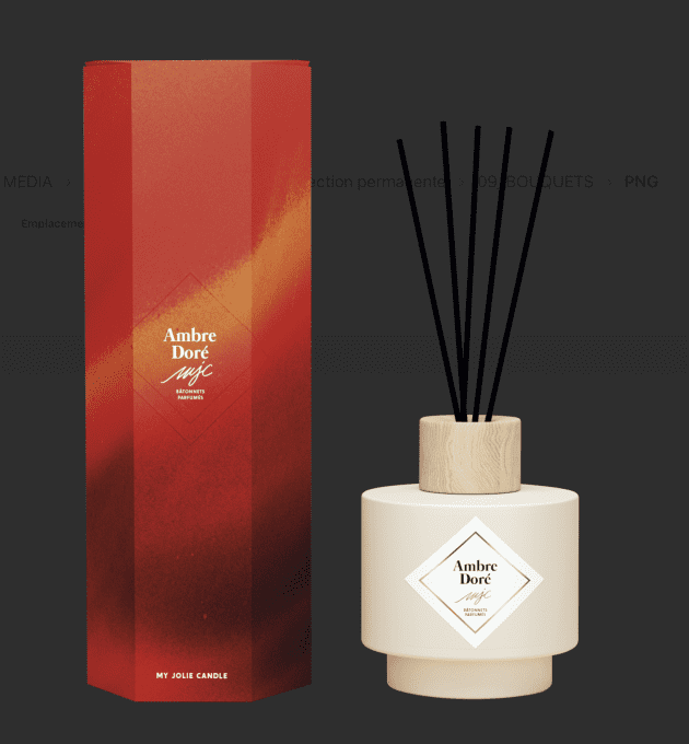 Bouquet Parfumé AMBRE DORE - MJC