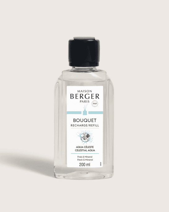 RECHARGE BOUQUET PARFUMÉ AQUA CÉLESTE - MAISON BERGER