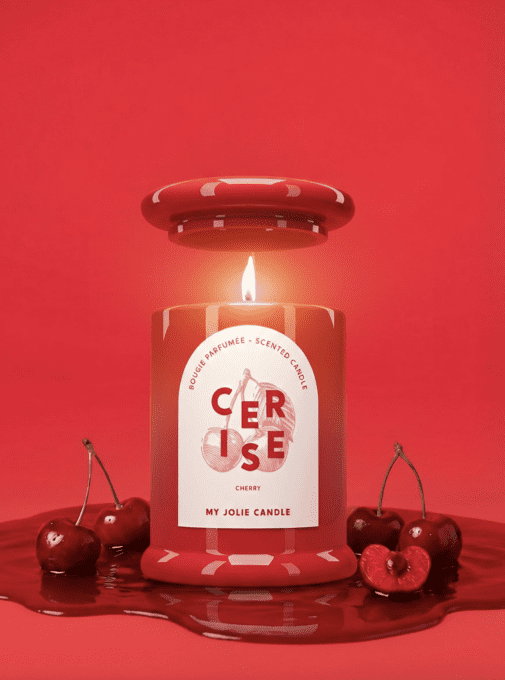 BOUGIE PARFUMÉE CERISE - MY JOLIE CANDLE