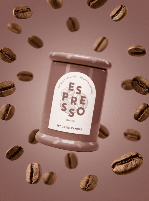 BOUGIE PARFUMÉE EXPRESSO - MY JOLIE CANDLE 