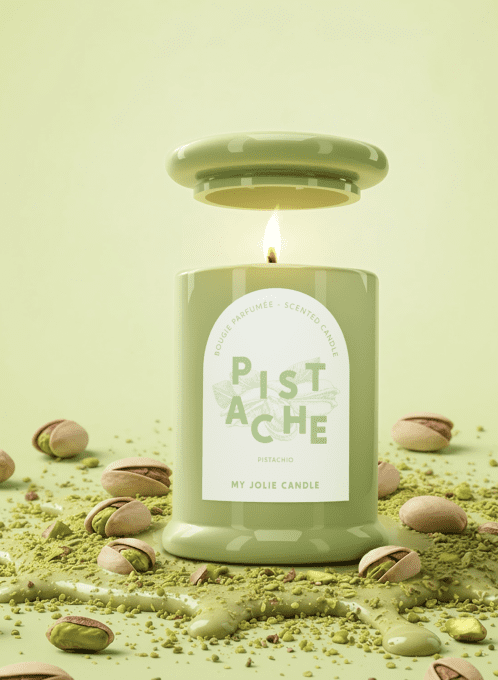 BOUGIE PARFUMÉE PISTACHE - MY JOLIE CANDLE