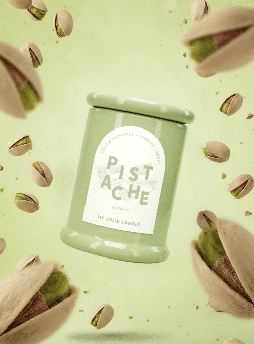 BOUGIE PARFUMÉE PISTACHE - MY JOLIE CANDLE