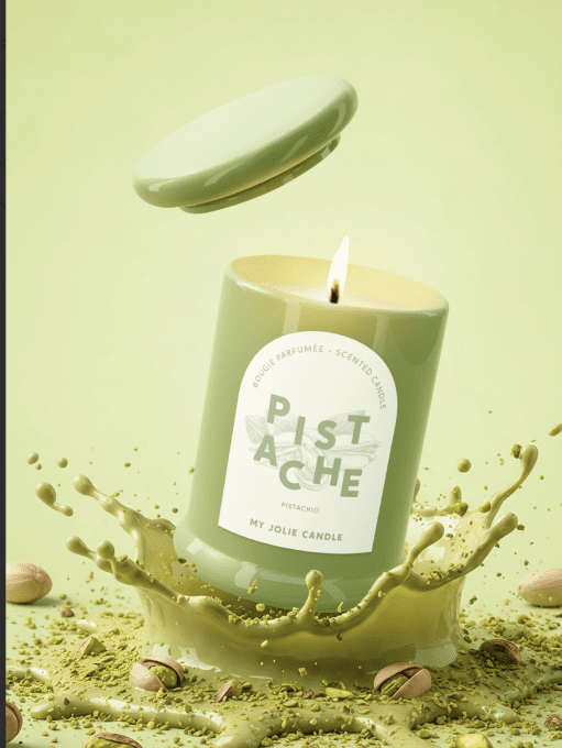 BOUGIE PARFUMÉE PISTACHE - MY JOLIE CANDLE