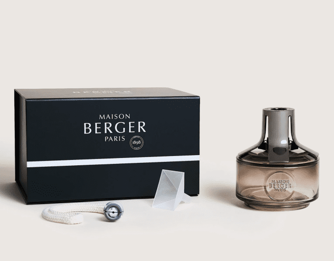 LAMPE BERGER IDENTITY MARRON ROSE