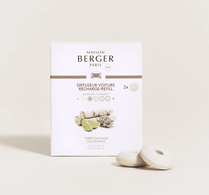 RECHARGE DIFFUSEUR VOITURE BERGER TERRE SAUVAGE - Copie