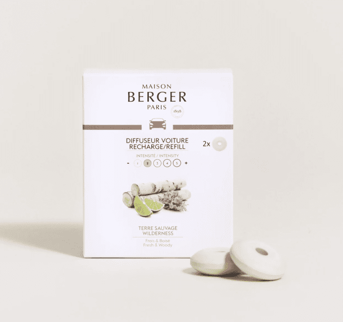 RECHARGE DIFFUSEUR VOITURE BERGER TERRE SAUVAGE