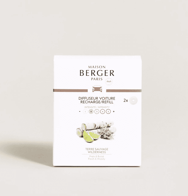 RECHARGE DIFFUSEUR VOITURE BERGER TERRE SAUVAGE