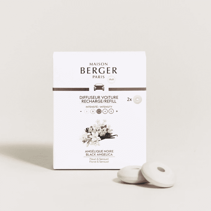 RECHARGE DIFFUSEUR VOITURE BERGER ANGÉLIQUE NOIRE