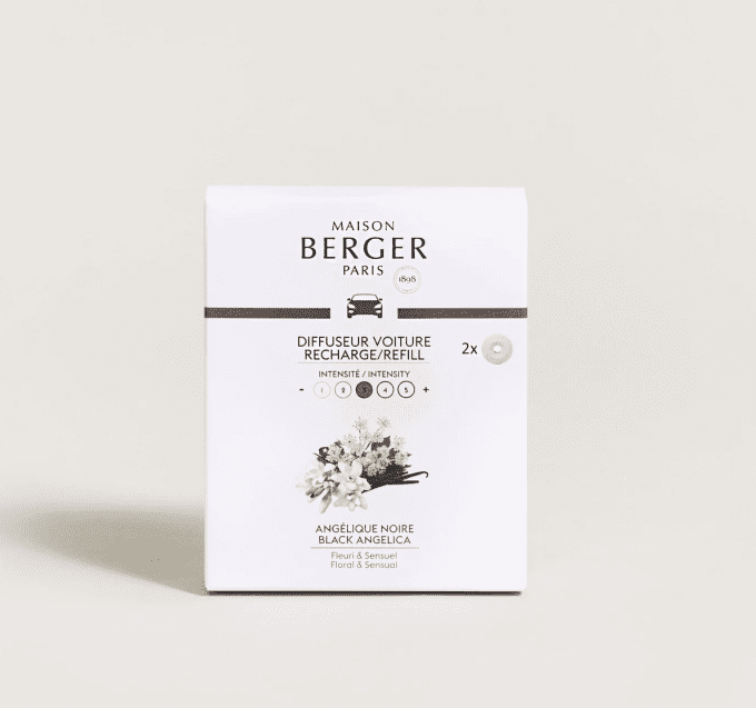 RECHARGE DIFFUSEUR VOITURE BERGER ANGÉLIQUE NOIRE