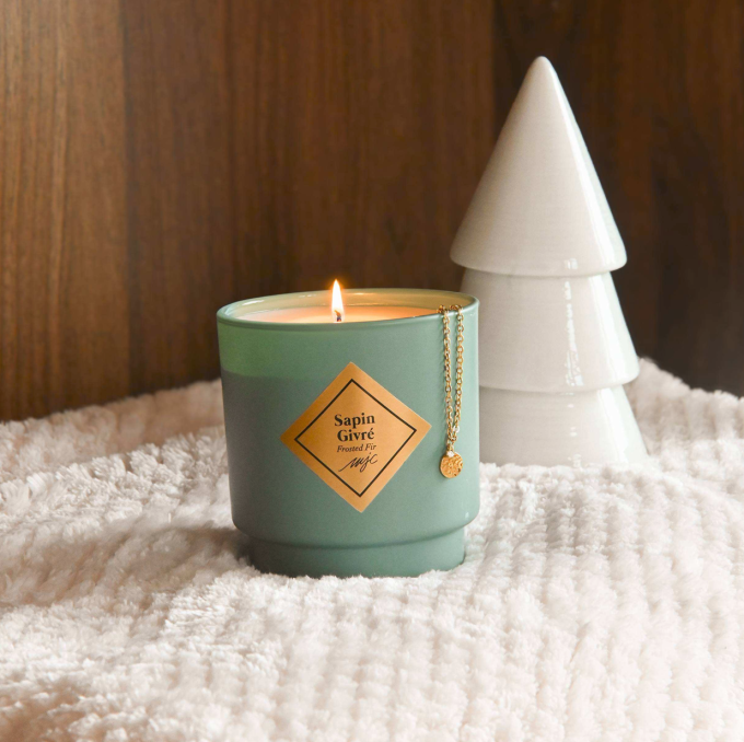 BOUGIE BIJOU SAPIN GIVRÉ - MY JOLIE CANDLE  