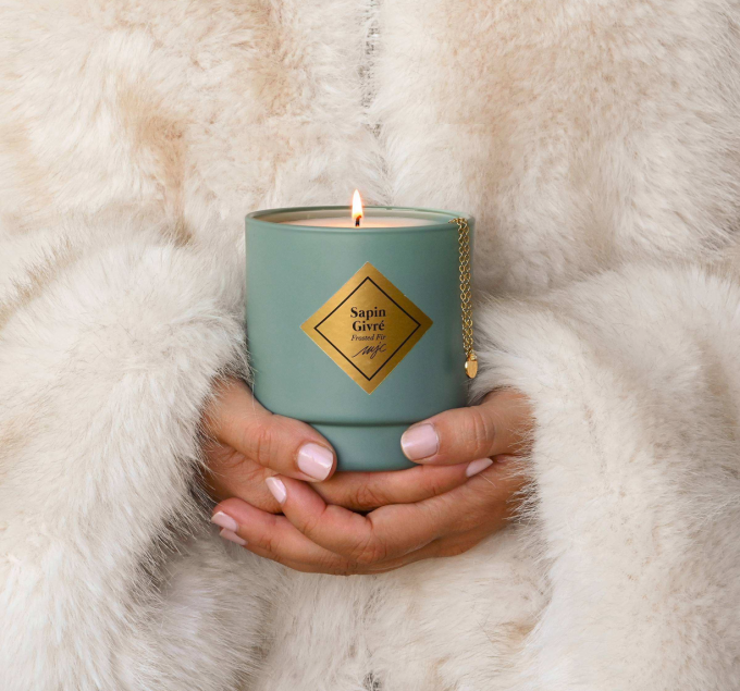 BOUGIE BIJOU SAPIN GIVRÉ - MY JOLIE CANDLE  