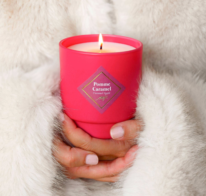 BOUGIE POMME CARAMEL 180G - MY JOLIE CANDLE