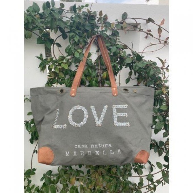 SAC EN TOILE VINTAGE LOVE PRSK3 - CASA NATURA 