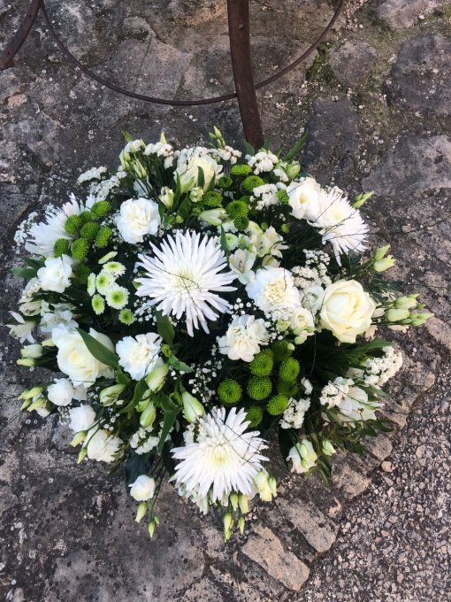 Composition funéraire "Au revoir"